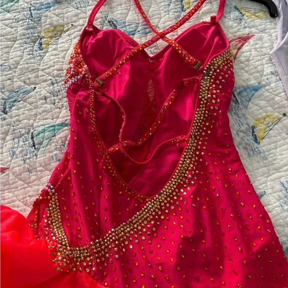 Latin Rhythm Competition Dress - Picture 8 of 10
